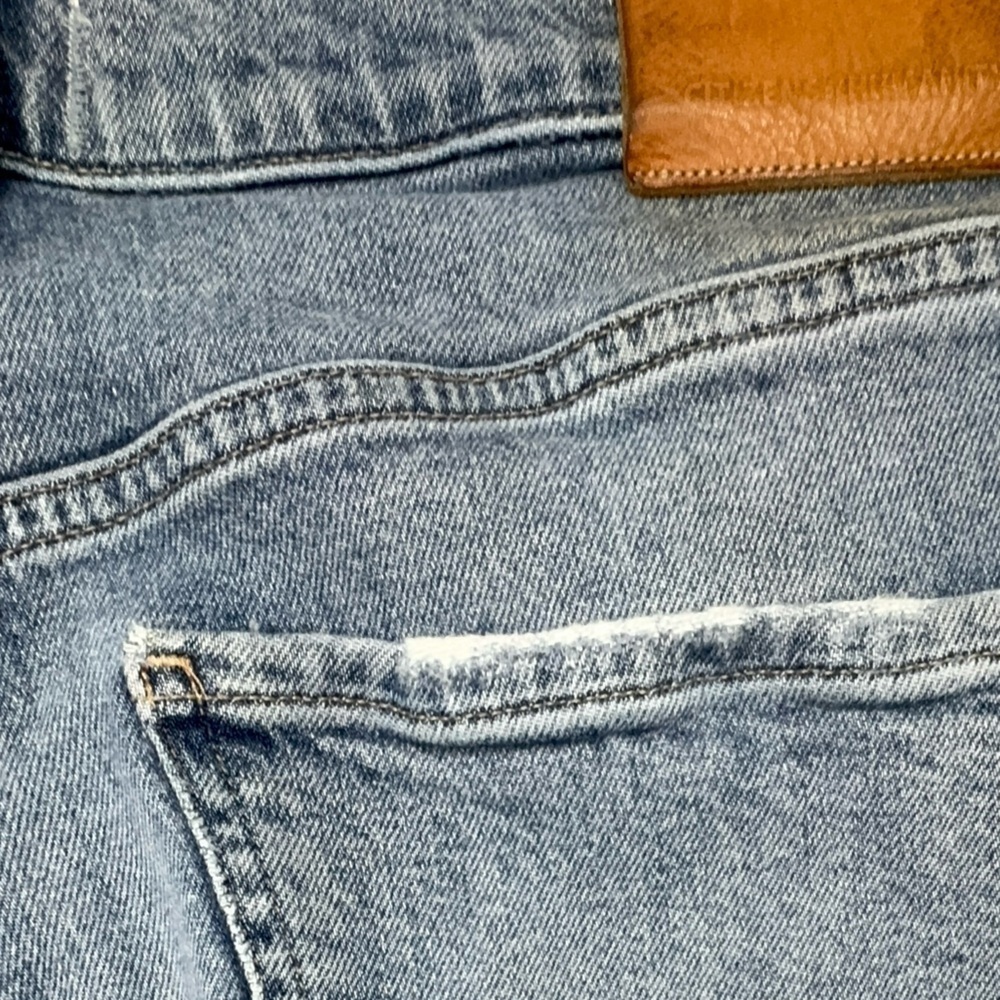 Citizens of Humanity Daphne Crop High -Rise Straight Distressed Jean size 29 - Picture 11 of 11